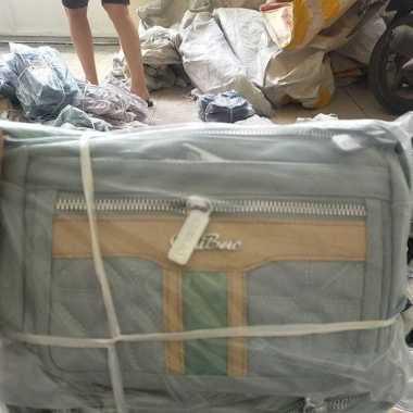 Tas Selempang Chibao CB 0071-22-51 Kanvas Wanita Hijau Mint