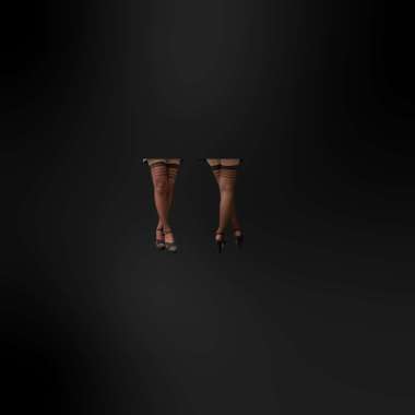 Herqowmax Stocking Cream Lined Dan Brown All Size Brown Stripped