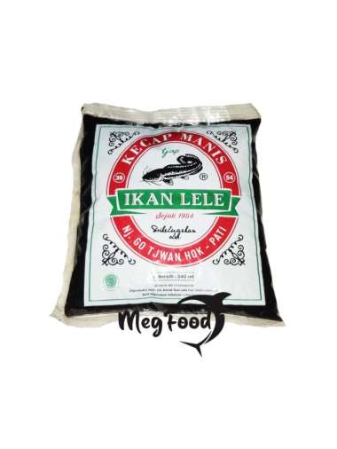 Kecap Lele | Kecap Manis Sachet Cap Ikan Lele 160,340,680 Ml 340 Ml