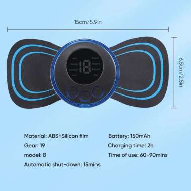 Alat Pijat Leher Terapi Mini alat pijat elektrik