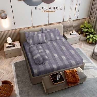 BEGLANCE Tencel Lyocell Sprei Set Fitted 160 x 200 / 180 x 200 / 200 x 200 Super Soft Premium Tinggi