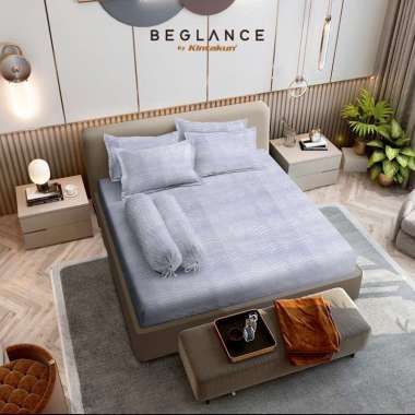 BEGLANCE Tencel Lyocell Sprei Set Fitted 160 x 200 / 180 x 200 / 200 x 200 Super Soft Premium Tinggi