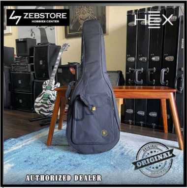 Tas Case Gigbag Gitar Guitar Elektrik Electric HEX Oxford Black