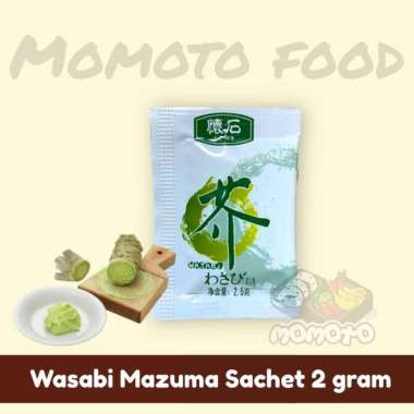 Wasabi Sachet Pasta Halal 2,5 gram TERMURAH original sushi snack