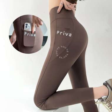 YouHave ( You’ve ) Yoga Legging Celana Olahraga Wanita High Waist Gym Running Sport Celana Senam Wan