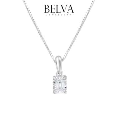 Liontin Berlian Emerald Cut - Belva Jewellery - BAPDBB01813 Liontin