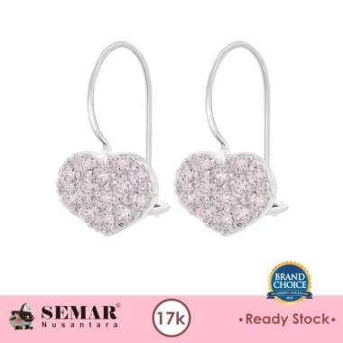 Anting Emas Irene White Gold 17K Semar Nusantara