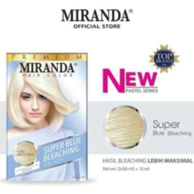 HAIR COLOUR MIRANDA PASTEL/ SEMIR PASTEL/ PASTEL MIRANDA SUPER BLUE BLEACHING