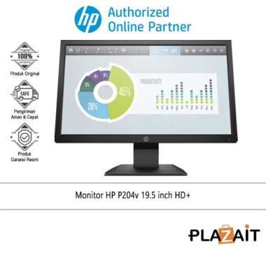 Monitor HP P204v 19.5 inch HD+