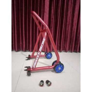 Standar Paddock pedok motor universal tipe Daytona ninja Paddock R15/R25 Biru