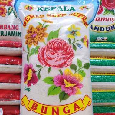 beras premium cap bunga slyp super