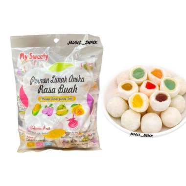 Permen Filled Fruit Lunak 100 X 3.6 Gr Sweety Rasa Buah Buahan
