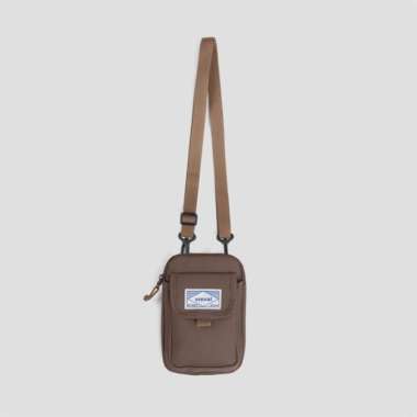 Tas Selempang - Sling Phone - Attra - Visval - Black - Sling Bag - Navy Brown