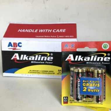 Baterai ABC Alkaline AA isi 4 + 2