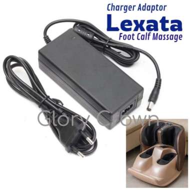 Adaptor Charger Lexata Foot Calf Massage Adapter Pijat Pemijat Kaki