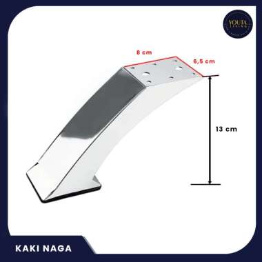 KAKI SOFA STAINLESS STEEL NAGA 13CM