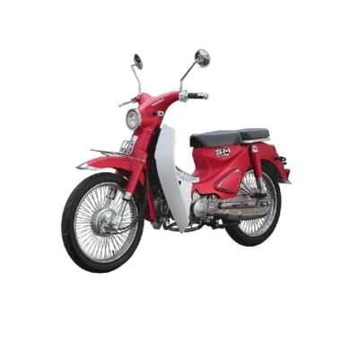 SM Sport SM Classic Sepeda Motor [OTR Jadetabek] Mate Red Merah JADETABEK