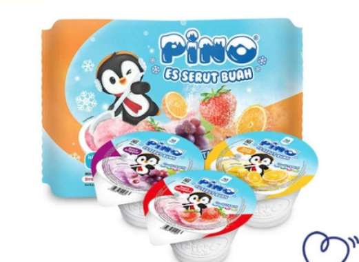 Pino Es Serut Buah Anggur, Mangga, Nanas [50ml/ 4pcs/ Pak]