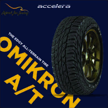 Ban Mobil ACCELERA Omikron A/T 285/40 R22 Ban Mobil All New Pajero Fortuner