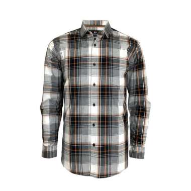 Redcliff Kemeja Pria Kotak - Kotak Panjang Hitam 6BK304002 XL