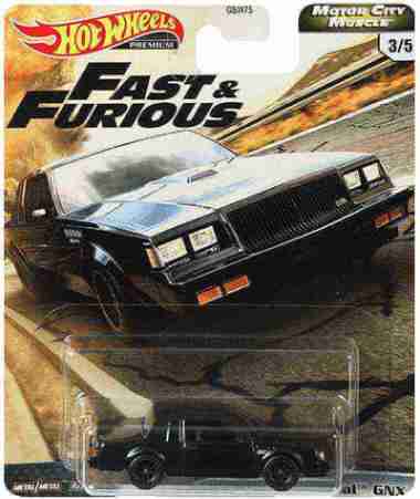 Hot Wheels Buick Grand National Fast and Furious Motor City Muscle