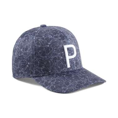 Topi Pria Golf Puma Caddy P Cap Navy Blazer - White Glow 02483802