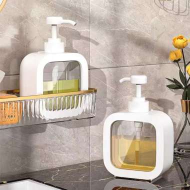Botol sabun cair mandi botol shampo / botol sabun cuci piring tempat sabun refill cuci tangan 500ml 