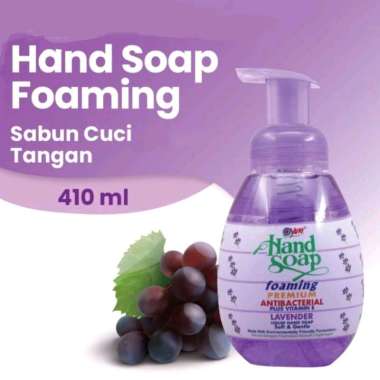 Yuri Foaming Hand Soap Sabun Cuci Tangan Botol 410 ml Lavender