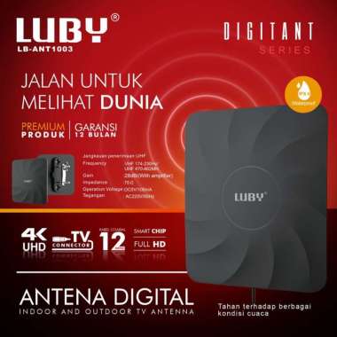 ANTENA TV DIGITAL LUBY ANT 1003
