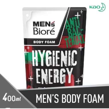 Promo Harga Biore Mens Body Foam Hygienic Energy 450 ml - Blibli