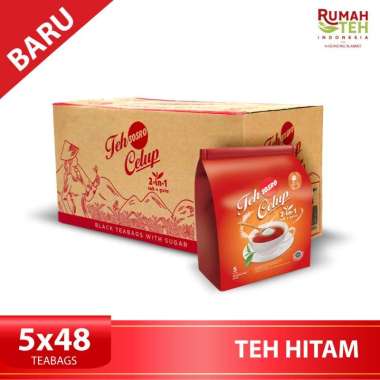 Teh Celup Sosro 2 in 1 Carton Pack (1 karton isi 48 pouch)