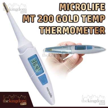 Microlife MT 200 MT200 Gold Temp Thermometer Termometer Fleksibel Alat Pengukur Suhu Tubuh Badan Ket