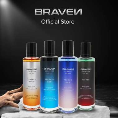 Braven Collection Eau De Parfum 100ml - Parfum Pria barber (green)