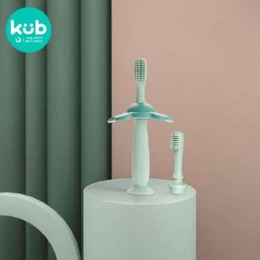 KUB - Elephant Children Toothbrush green