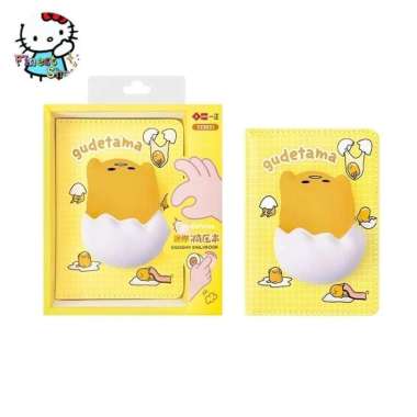 Buku Diary Squishy Book Kawai Notebook Sanrio Agenda Kuromi Cinnamo Gudetama