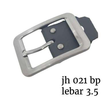 KEPALA GESPER MODEL JARUM KULIT SINTETIS KULIT ASLI 3.5CM KEPALA JS013