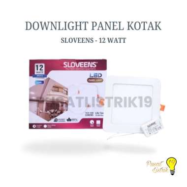 Downlight LED Panel 12W Kotak Sloveens Downlight Panel 12 Watt Persegi