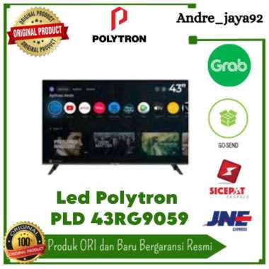 Led Google Tv Smart Cinemax 43 Inch Polytron PLD43RG9059
