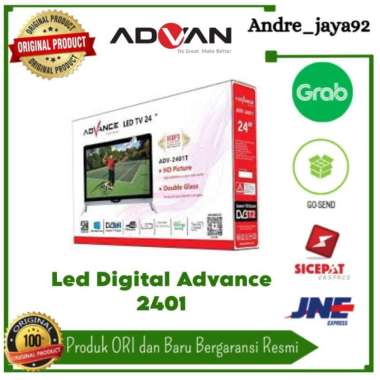 LED Digital TV Advance 24 inch USB Movie DVB-T2 24Inch 2401