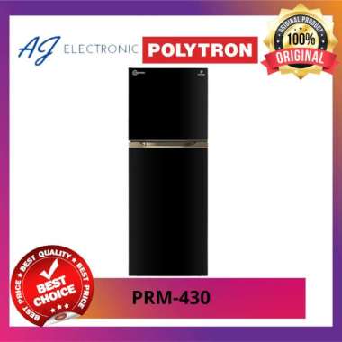 Kulkas Lemari Es 2 Pintu Polytron PRM-430X