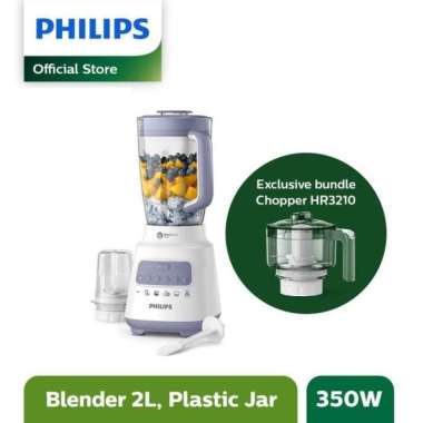 BLENDER PHILIPS HR-2221 / HR2221 / HR 2221 , 2LITER PLASTIK Ungu