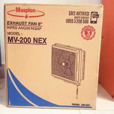 Exhaust Fan Maspion MV-200NEX / MV200NEX / MV250 / MV 250NEX MV200NEX