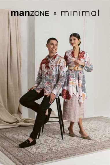 MANZONE X Minimal Heritage with Love 5 - Sarimbit Couple - Sagara Gyandra Minimal_Beige XL