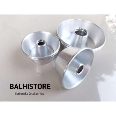 Cetakan Kue Bolu / Loyang Kue Tulban Bima Mini Tebal / Cetakan Tulban Bolu Aluminium Press BIMA MINI