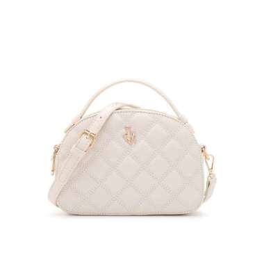 Swiss Polo Top Handle Bag / Sling Bag / Crossbody Bag (Tas Selempang / Tas Tangan) - Putih Wanita - 