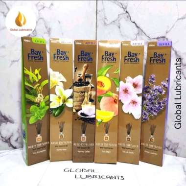 REFILL Bayfresh Reed Diffuser 30mL (Isi Ulang Pewangi/ Pengharum/ Parfum Mobil/ Kamar/ Ruangan) SAKU
