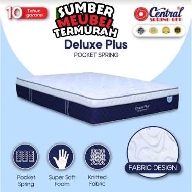 MATRAS CENTRAL DELUXE PLUS POCKET PLUSH TOP 180 x 200