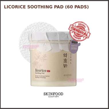 SKINFOOD Toner Pad - READY STOCK - ORIGINAL KOREA LICORICE