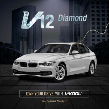 Kaca Film V-KOOL Diamond Series BMW E90 VK40 VIP VIP