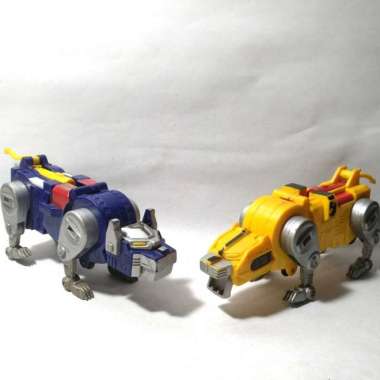 Part Robot Harimau Tiger Macan Jadul Rare Megazord Power Rangers Toys